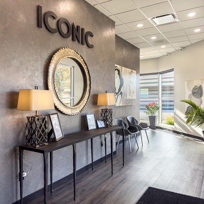 Entryway of Iconic Salon Studios