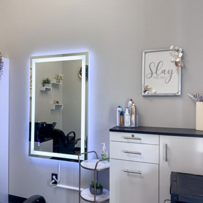 Iconic Salon Studios suite workstation